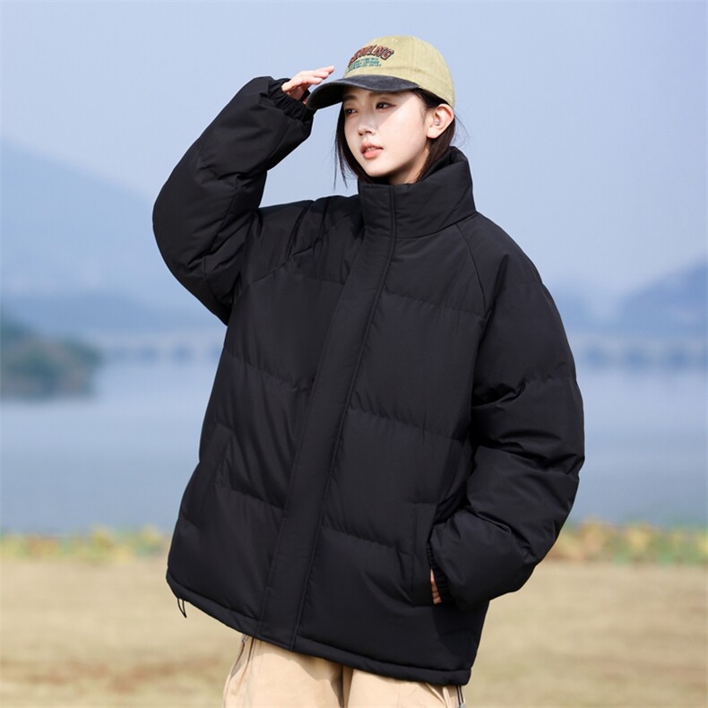 现货二开抖音得物供视频三防加厚假两件立领棉衣棉服LL907,男装棉衣,电商A486