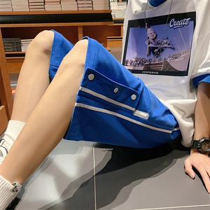 特P30 2024夏季短裤港风宽松韩版五分裤休闲裤XDK226图片