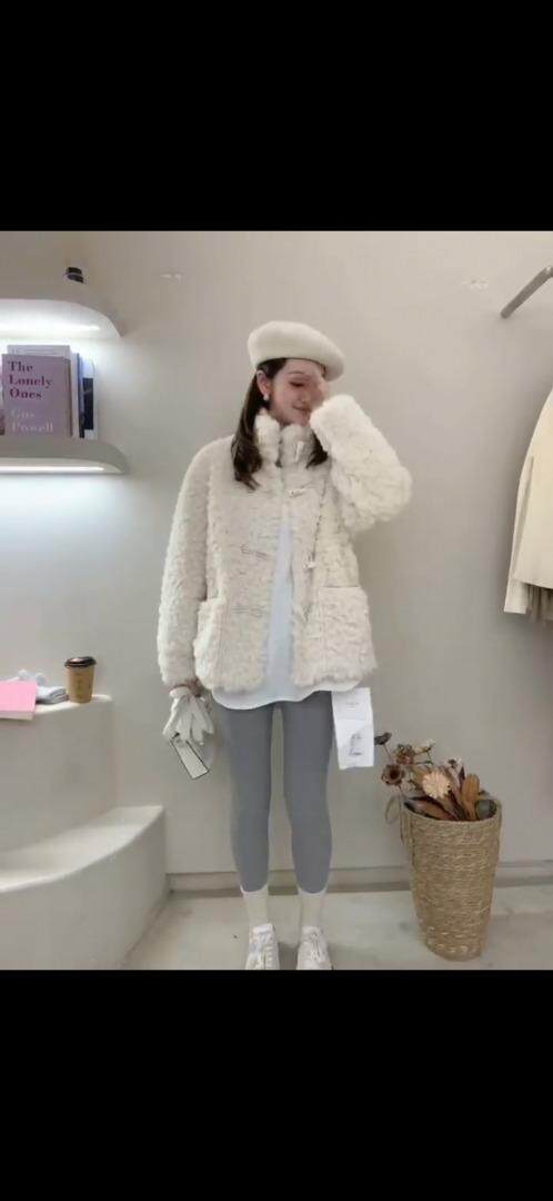 冬季牛角扣皮毛一体，其它，戈朴