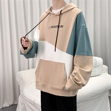 7XL-M港风长袖卫衣男2023春新款主推货足休闲胖子上衣加肥加大码图片