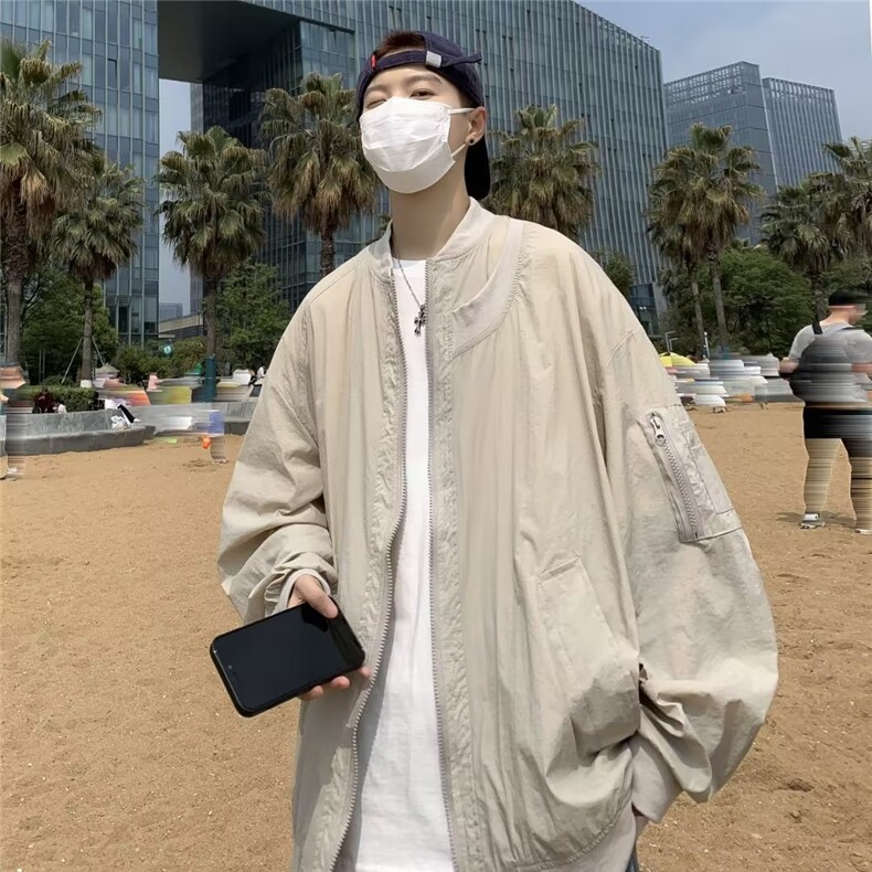 青春流行男夹克文艺潮外套防晒衣LF67P38,男装夹克,星座1116-2