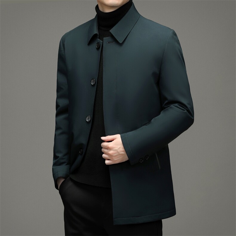 DZ2158钱塘2020-3新款商务休闲冬加厚款中年男士羽绒服P175,男装羽绒服,钱塘207-3