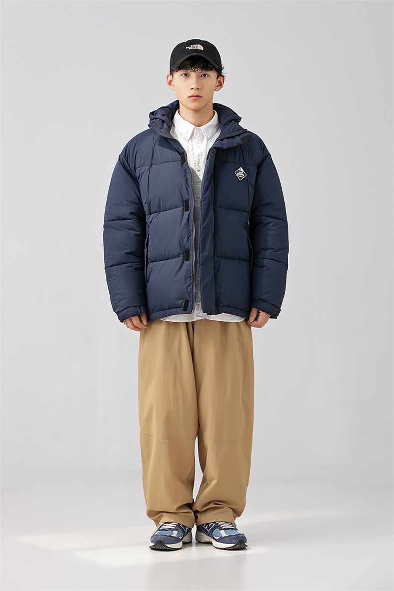 外27-2GANYOU日系可拆卸连帽立领加厚棉服MY07-P200,男装棉衣,新杭派外27-2