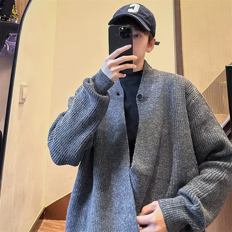 B414P52秋装男装毛衣打底衫休闲男装宽松时尚日系,男装针织衫/毛衣,星座512-6