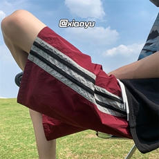 XZ616夏季新款经典三条杠速干面料五分裤休闲短裤TY887P25控38，男装休闲裤，星座512A（原616）