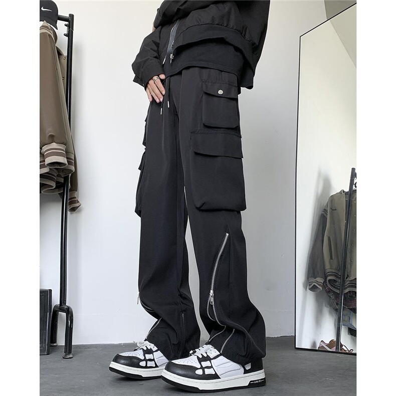 工装百搭休闲裤男 高街潮流户外防水冲锋裤长裤子G5003/P55图片