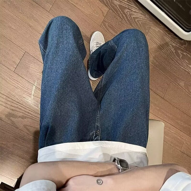 2024美式牛仔裤男款春季长裤潮N8182P46,男装牛仔裤,星座1116-2