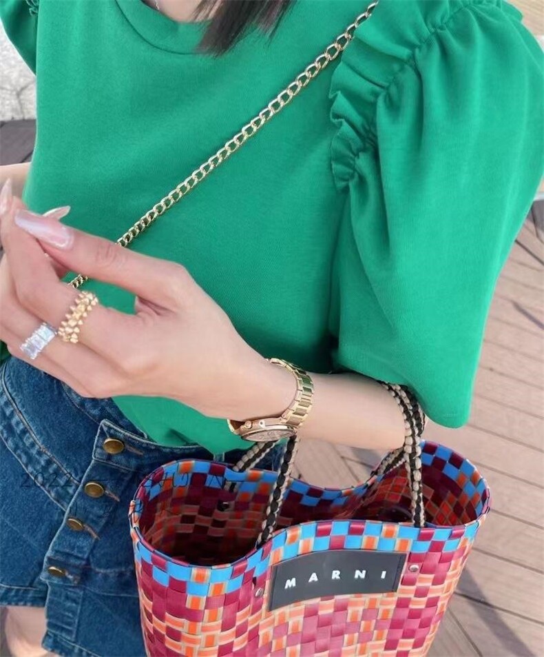 夏装彩色简约短袖，其它，斐媞梦