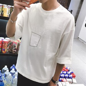 牛奶T恤1807-T06-P25，男装T恤，星座1807