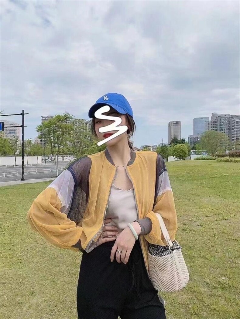 H011-1网纱二面穿防晒，其它，首选