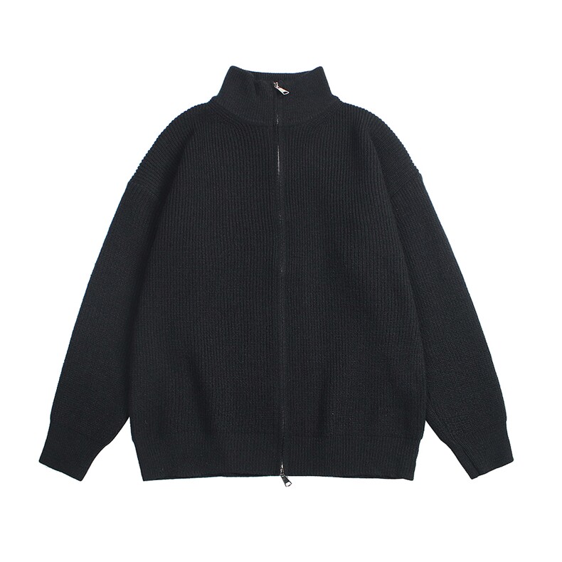 得物货足白底平铺毛衣拉链开衫ks2200-P55,男装针织衫/毛衣,星座1212
