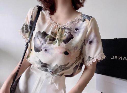 【夏季新品】真丝双绉推荐，女装，七七迷兰