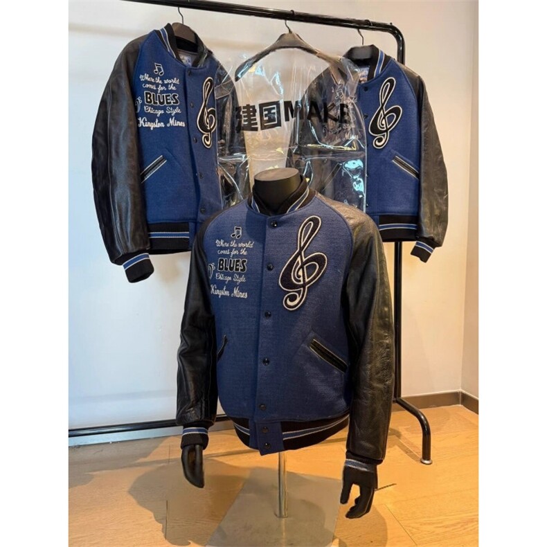 1506-1/JF8151高质量绣花原版做工/P86球服外套短款夹克男女款潮图片