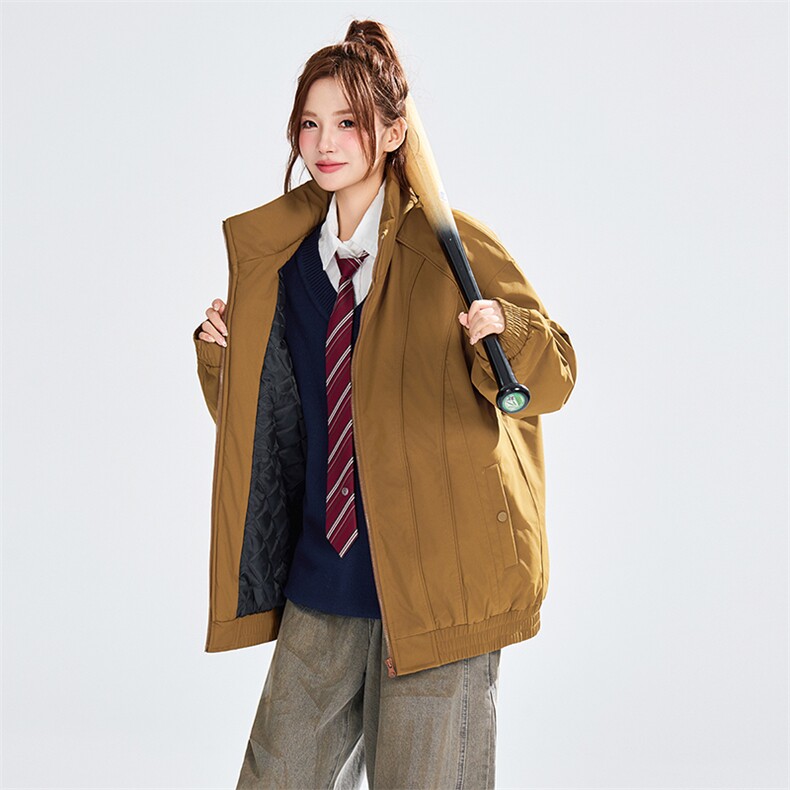 深度库存棉衣男宽松面包服立领加厚棉袄DSA157B-M8866-P80,男装棉衣,电商A157B