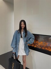 韩版牛仔衬衣，其它，mo cha dan