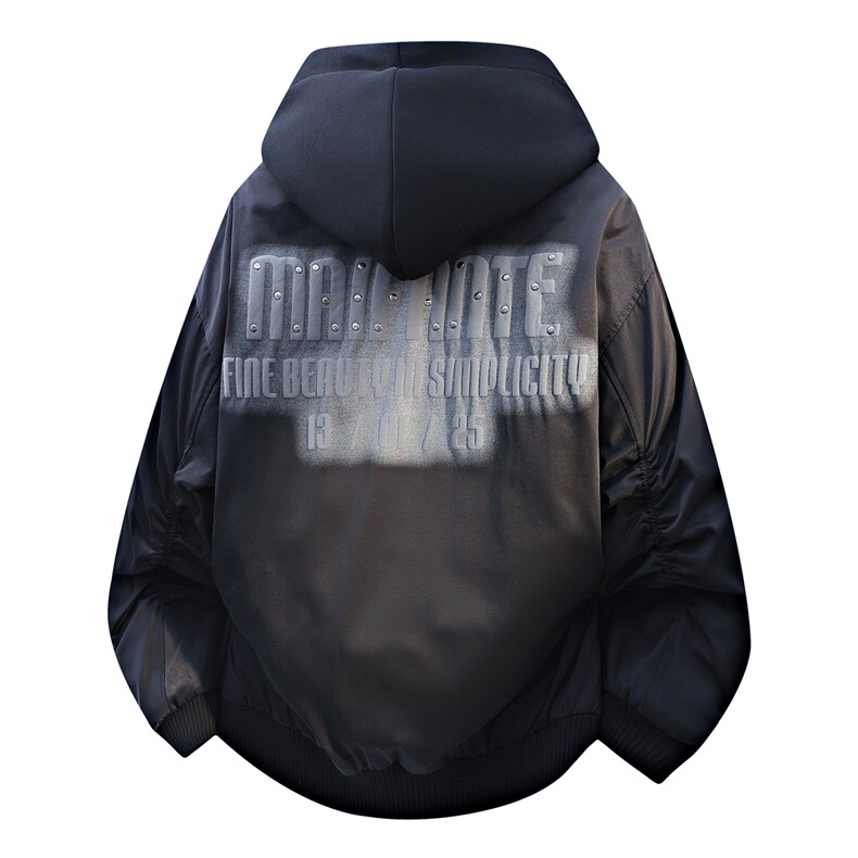 M-4XLB3533306P220灰连帽2025冬羽绒服136-161g有,男装羽绒服,电商B353
