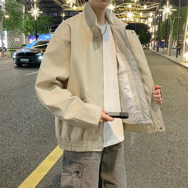 美式vintage豹纹衬衫夹克牛仔短袖外套设计感JK02528-P92,男装衬衫,星座308B-2