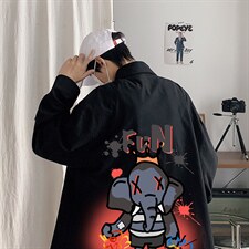 CS15221-P38 长袖衬衫男士大码宽松衬衣男寸衫男寸衣图片