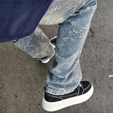 KF-cleanfit微喇裤初秋高个子加长裤子1811B-9059，男装休闲裤，星座1811B