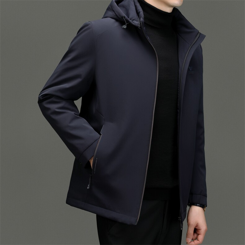 CSYR23112钱塘2020-2冬季厚款休闲简约新款中年男士羽绒服P193,男装羽绒服,钱塘207-2