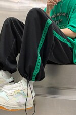 冰丝坠感华夫格休闲裤男高街ins潮牌hiphop炸街直筒裤子夏季薄款，男装休闲裤，电商A141