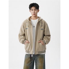 8XL-M特大码秋冬机能夹克外套冲锋衣百搭潮休闲宽松户外WY24P78，男装夹克，电商D206-1