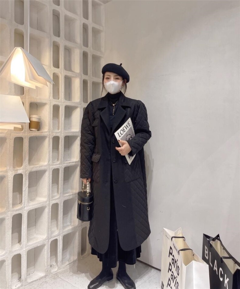 冬季设计款?拼接尼料外套,女装其它,U·M