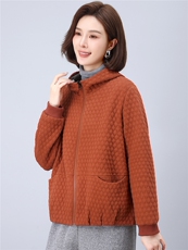 2026年春秋季新款时尚大码妈妈装气质显瘦休闲百搭两面穿外套，女装短外套，独衣靓