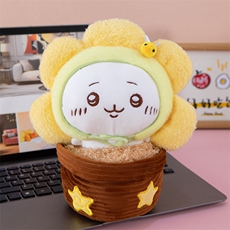 新玩具太阳花花盆乌萨奇小八吉伊娃衣桌办