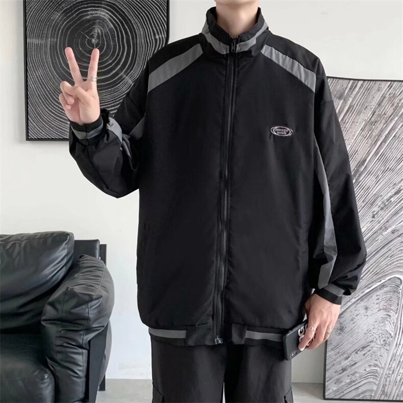 潮流夹克潮男春季翻领夹克JWT03P50,男装夹克,星座1116-2