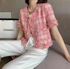 小香短袖外套，其它，有声有色