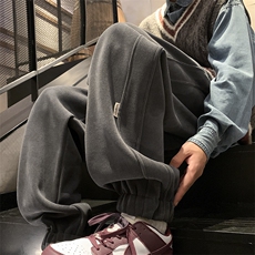秋冬新品加绒加厚灯芯绒束脚休闲裤M~5XLXZ604-KG68-P65控78，男装卫衣，星座604