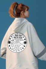 2026新款潮牌背后印花宽松港风带帽休闲夹克外套JK635P65控88，男装夹克，A247A
