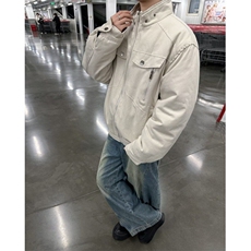 青少年小众痞帅夹克外套男女秋冬解构保暖帆布工装棉服JW8818，男装夹克，星座1116A-1（原606A）