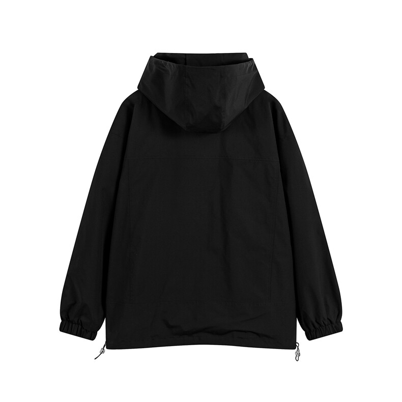 白底新款秋季时尚百搭高品质防水夹克连帽外套F381P65控88,男装夹克,电商A247-1