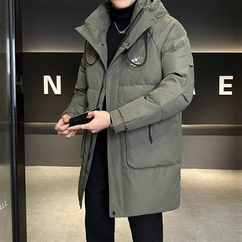 L-5XL8875-P275控券后368标50绒中长款连帽羽绒服男，男装羽绒服，电商B321-1