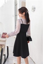 新款百搭连衣裙，女装连衣裙，雪天使