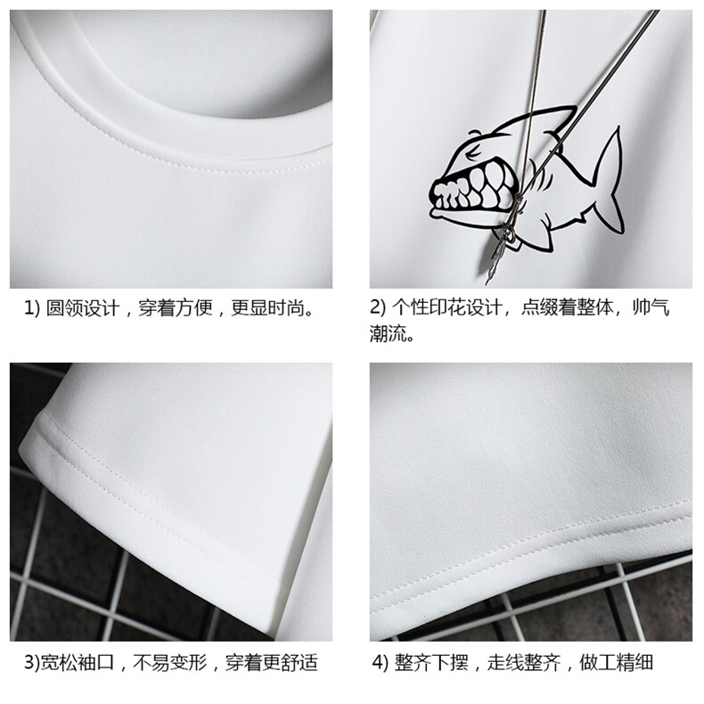 TK28041-P25春夏季七分袖t恤男大码五分袖男短袖中袖网格挂拍,男装T恤,电商A040A