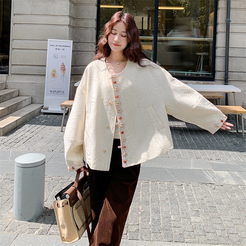 现货数据款新中式加棉2C277-9508-P200-K298,女装棉衣/棉服,2C277