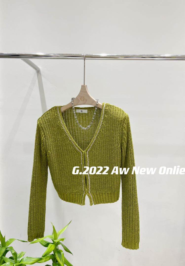 新款针织开衫颜色都很好看哦均码现货，其它，G