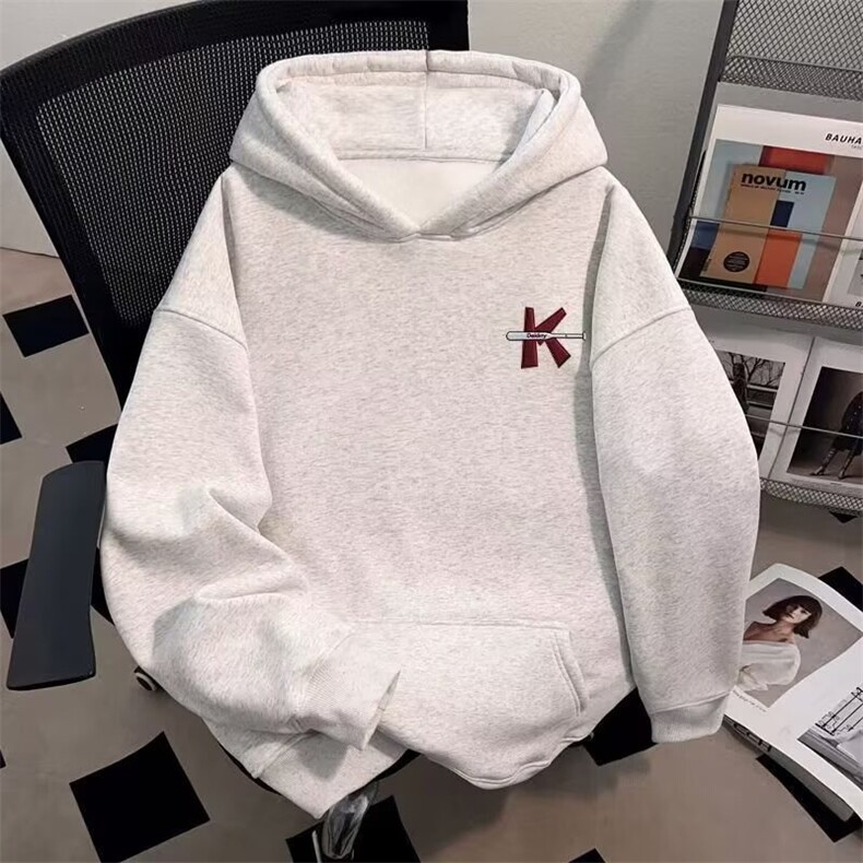 美式创意街头男女秋连帽卫衣小众情侣拼接上衣S565P33,男装卫衣,星座1112-1