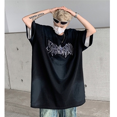做旧脏色短袖T恤美式复古夏季潮流情侣上衣XZ514-2-202432-P68，男装T恤，星座514-2(原B239)