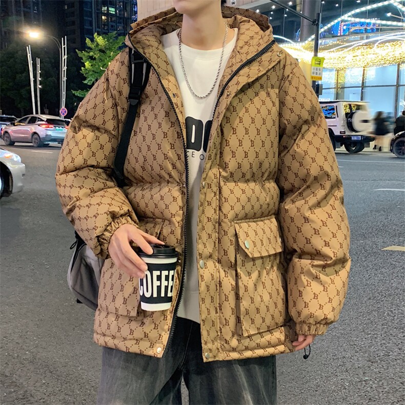 冬季新款棉衣男连帽款羽绒棉服男装潮流韩版女学生棉袄外套MY846,男装棉衣,星座310B-1