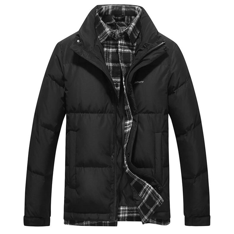 B8201钱塘2020-3冬季新款主推男士羽绒服假两件90鸭绒高端P290,男装羽绒服,钱塘207-3
