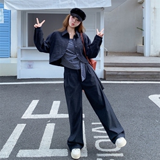 新款现货主推时尚三件套2603-P185-K268，女装套装/套裙，2C129