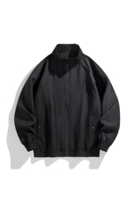JK7866P60春季新款港风宽松夹克百搭落肩简约上衣外套，男装夹克，星座1204