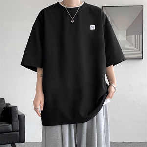 8XL-M  重磅！特大码T潮牌上衣男中性华夫格短袖T恤DX304P25控39图片