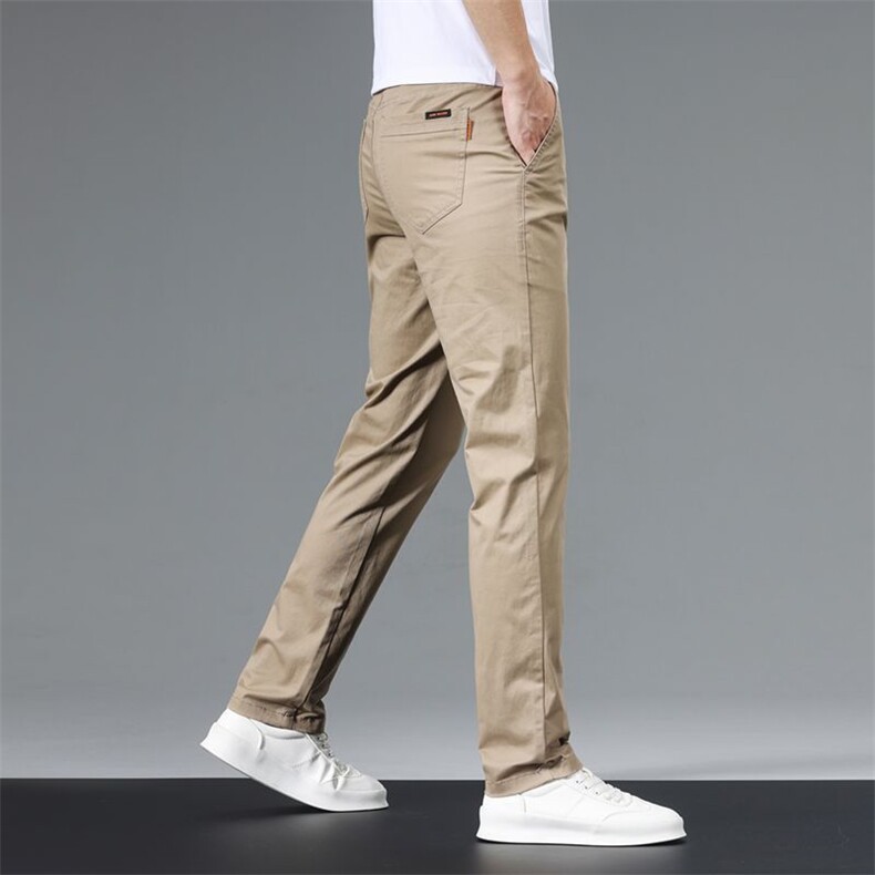 四季款纯棉休闲裤直筒时尚男装长裤棉裤男装休闲裤K138，男装棉裤，星座205-2