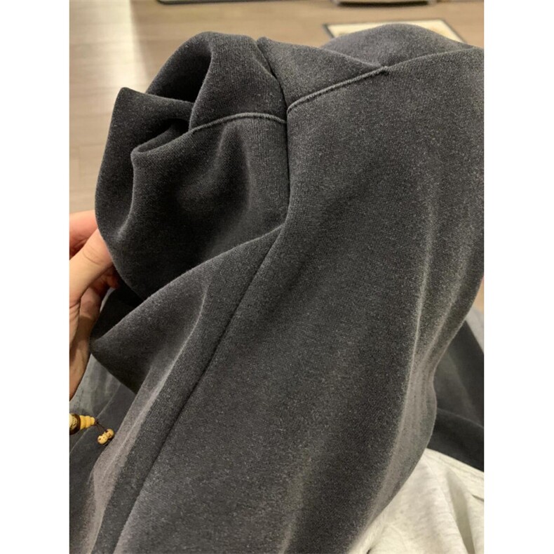 【有货】cleanfit灰色褶皱卫裤男潮牌痞帅炸街裤子X812LL-特P58,男装休闲裤,星座1007（原301D）