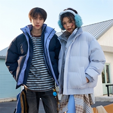 冬季新品得物美式潮流高品质格子加绒加厚棉衣外套棉服MY5566-P88，男装棉衣，星座610B-1